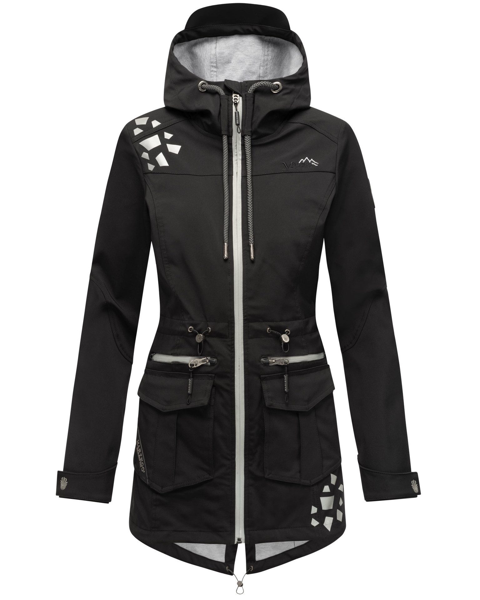 Marikoo Softshelljacke aus wasserabweisendem Obermaterial günstig online kaufen