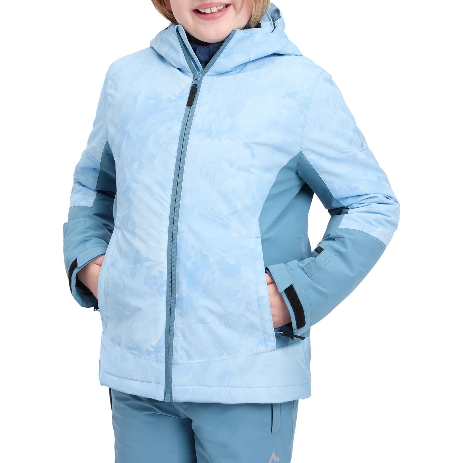 McKINLEY Skijacke Ki.-Funktions-Jacke Flora JKT G GREEN LIME/BLACK/BLU
