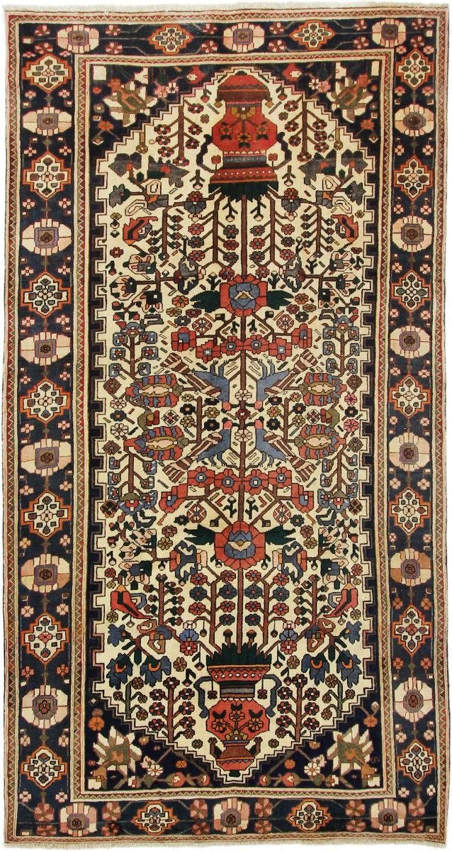 Nain Trading Orientteppich Bakhtiar 151x294 Handgeknüpfter Orientteppich / Perserteppich Läufer, rechteckig, Höhe: 12 mm