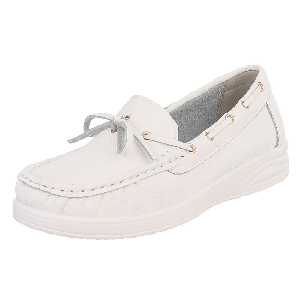 Ital-Design Bequeme Mokassins für Damen mit eleganten Details Slipper (91261421) ultraleichte und komfortable Sohle