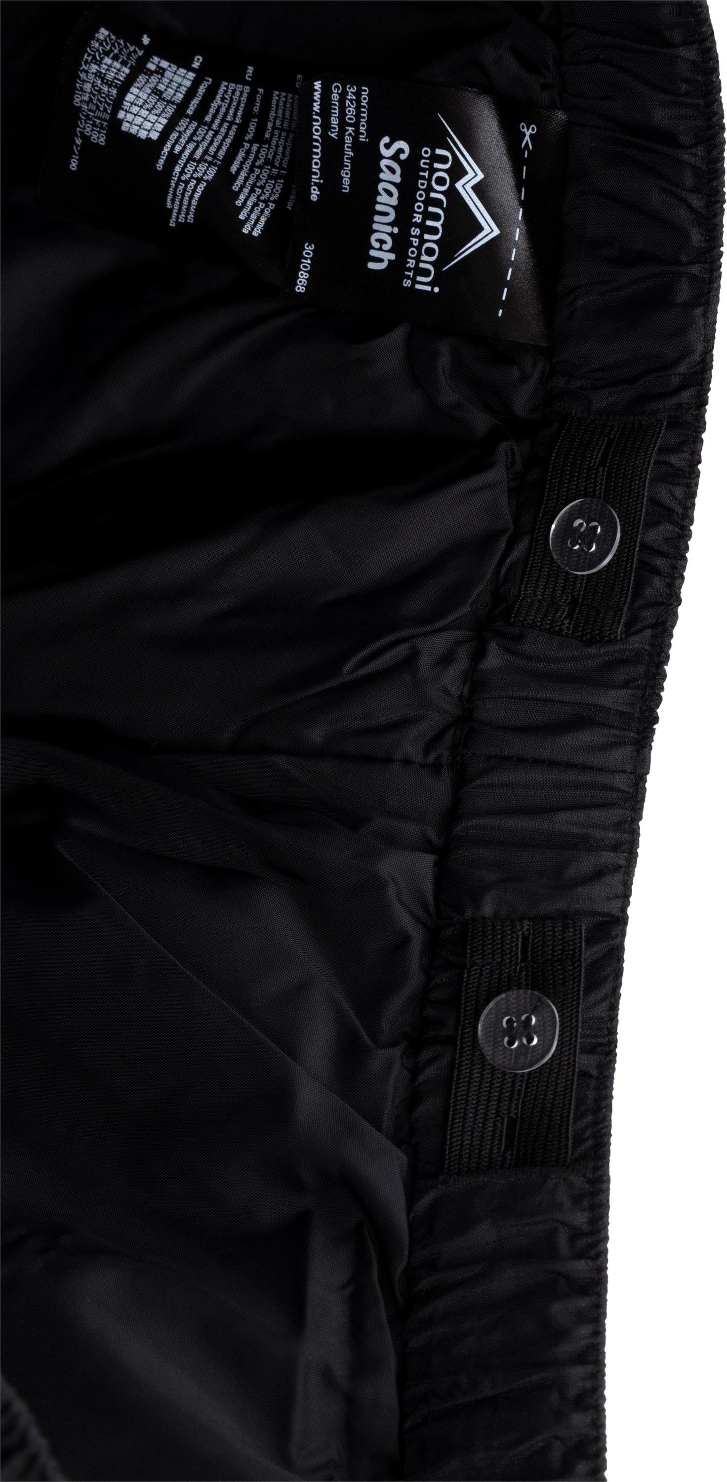 normani Regenhose Kinder Regenhose Saanich Unisex Gefütterte Kinderhose - Wasserdichte Matschhose Outdoorhose