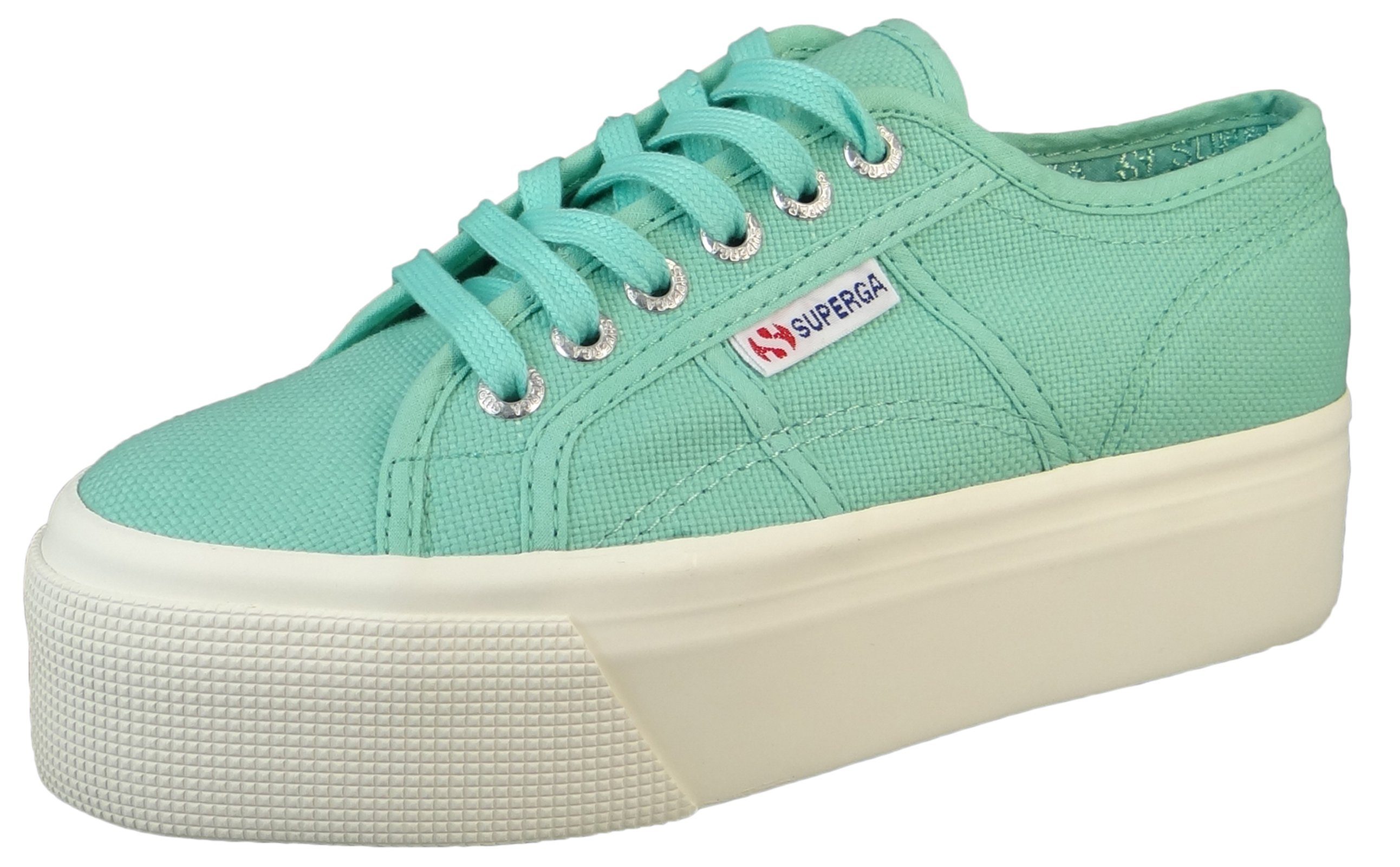 Superga S9111LW ANB Green Water F avorio Sneaker