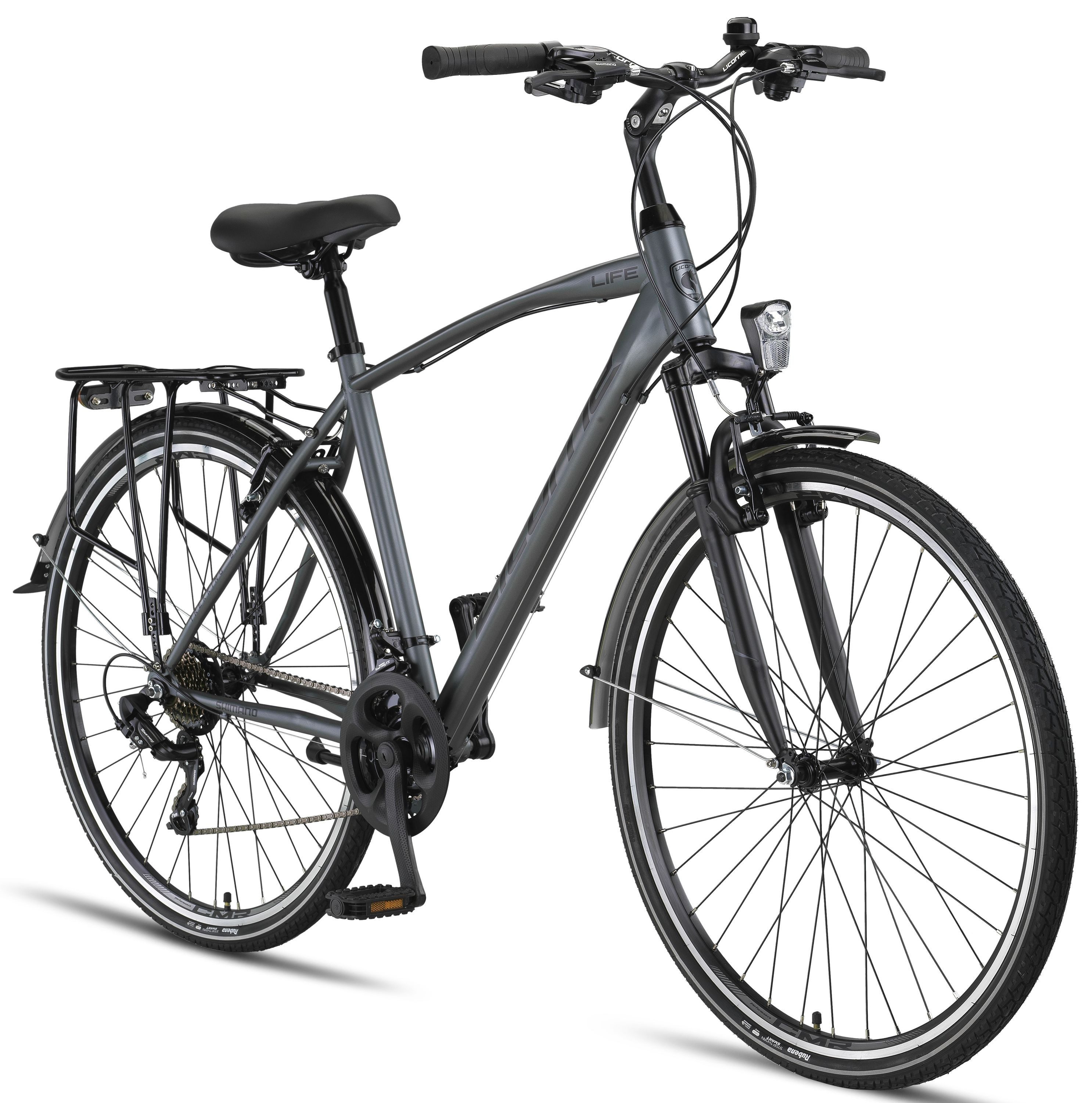 Trekkingrad Licorne Bike Life M-V-ATB Premium Trekking Bike in 28 Zoll - Fahrrad