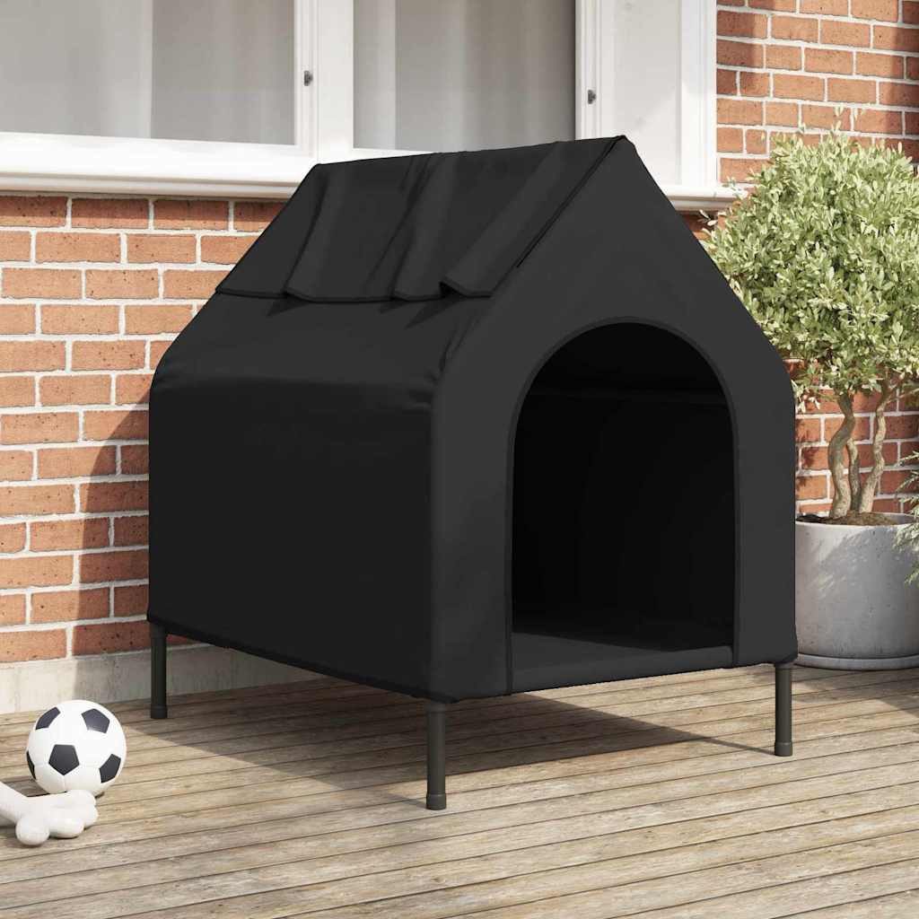 ANYSUN Hundehütte Haustierhaus Satteldach Mit atmungsaktivem Netzgewebe, outdoor indoor, Oxford-Gewebe Abnehmbares Dach, 90 x 65 x 85 cm (L x B x H)