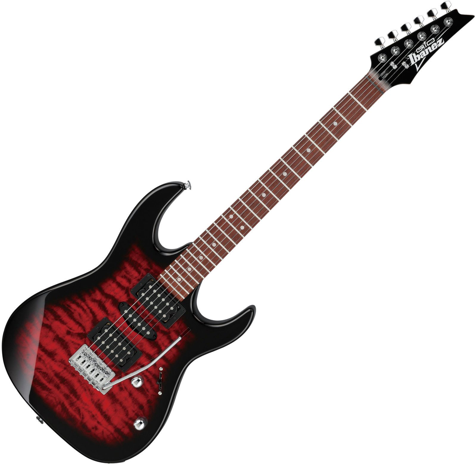 Ibanez Rechtshänder E-Gitarre mit Gloss Finish, RG, Packung