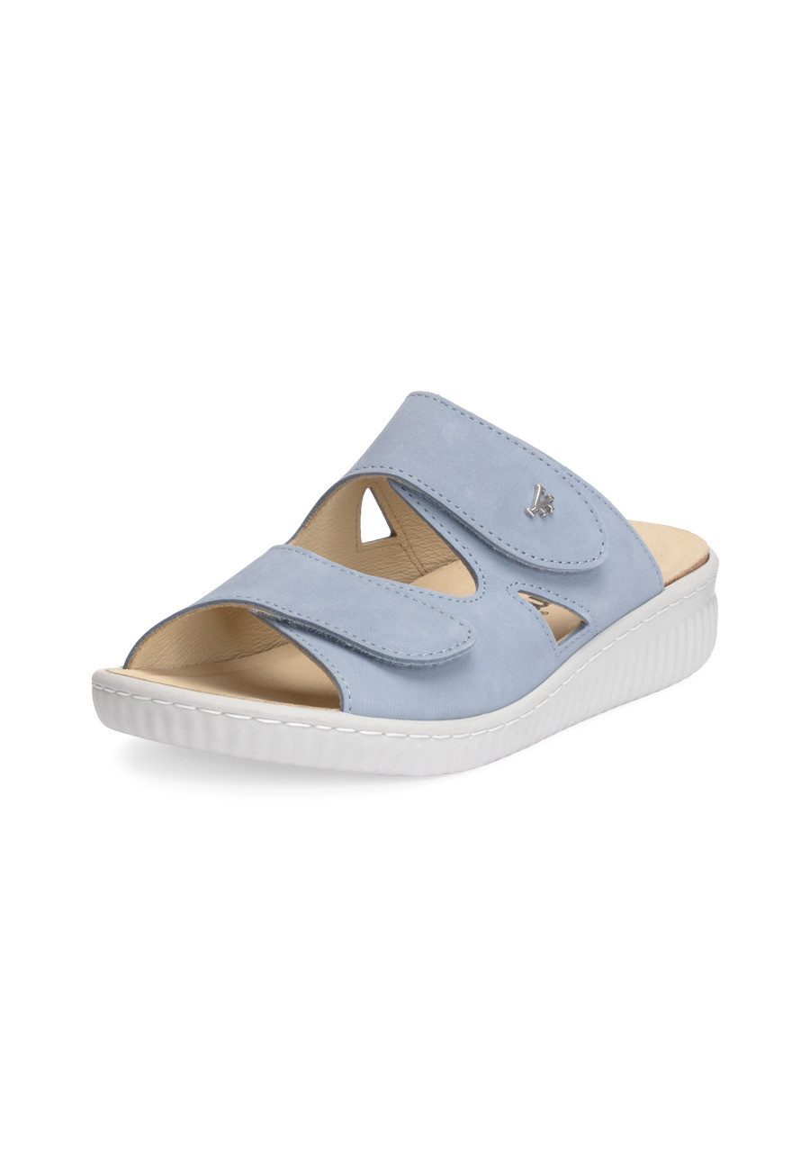 Damen Pantoletten Nubukleder Pantolette