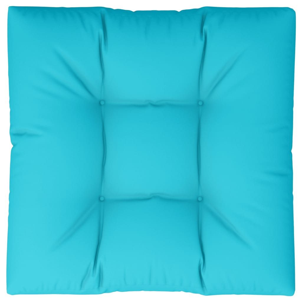 vidaXL Sitzauflage Palettenkissen Türkis 80x80x12 cm günstig online kaufen
