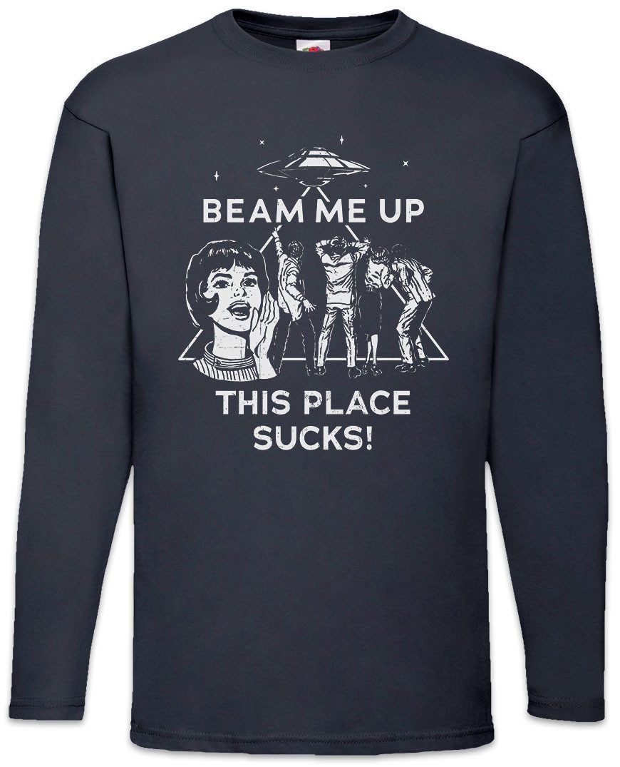 Urban Backwoods Langarmshirt Beam me Up This Pace Sucks Langarm T-Shirt Thi günstig online kaufen