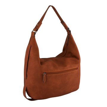 Gabor Hobo Malu, aus weichem genarbtem Lederimitat mit raffinierten Cut-Outs