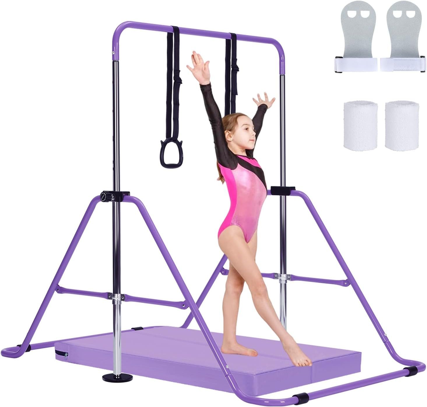 Youyijia Turnmatte Gymnastikstange für Kinder