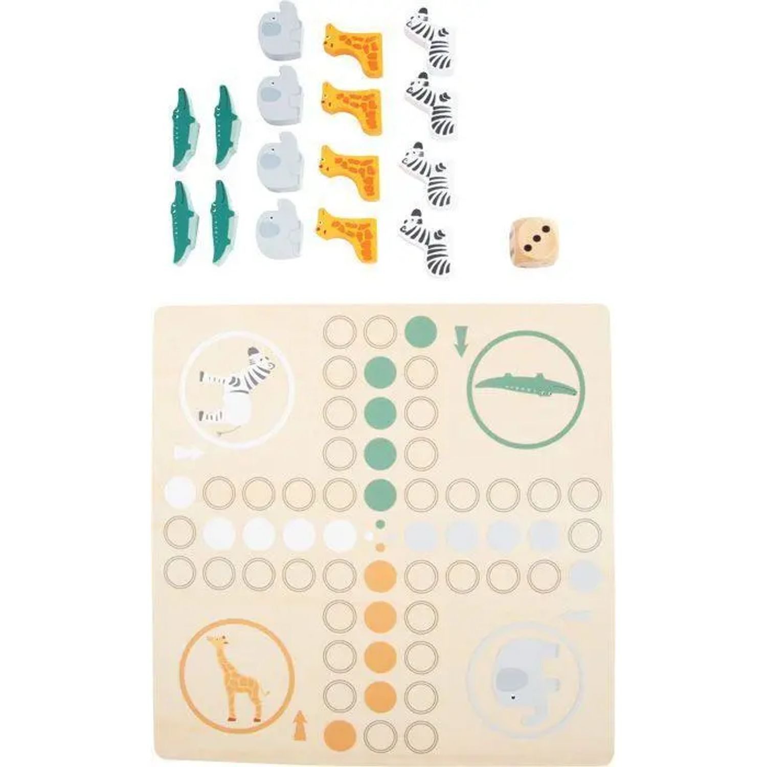 Small Foot Spiel Ludo "Safari"