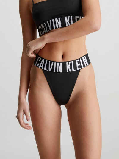 Calvin Klein Underwear Tanga HIGH LEG THONG mit großem Logo