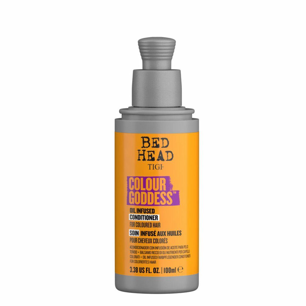 Profi-Conditioner Tigi Head Bed Infused coloriertes Oil Haarspülung Conditioner Haar Goddess TIGI Colour 100ml, für