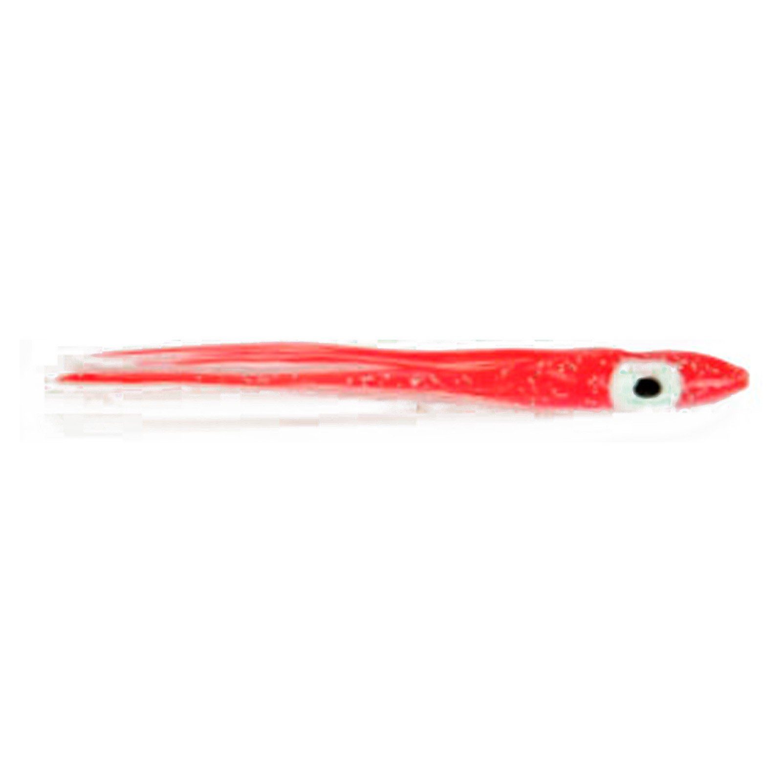 Flashmer Kunstköder, Flashmer Octopus 6cm Red White Beifänger