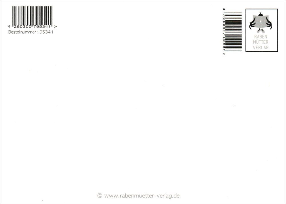 Thumbnail - Postkarte "Vertraue niemals einer Mutter mit einem sauberen ..."