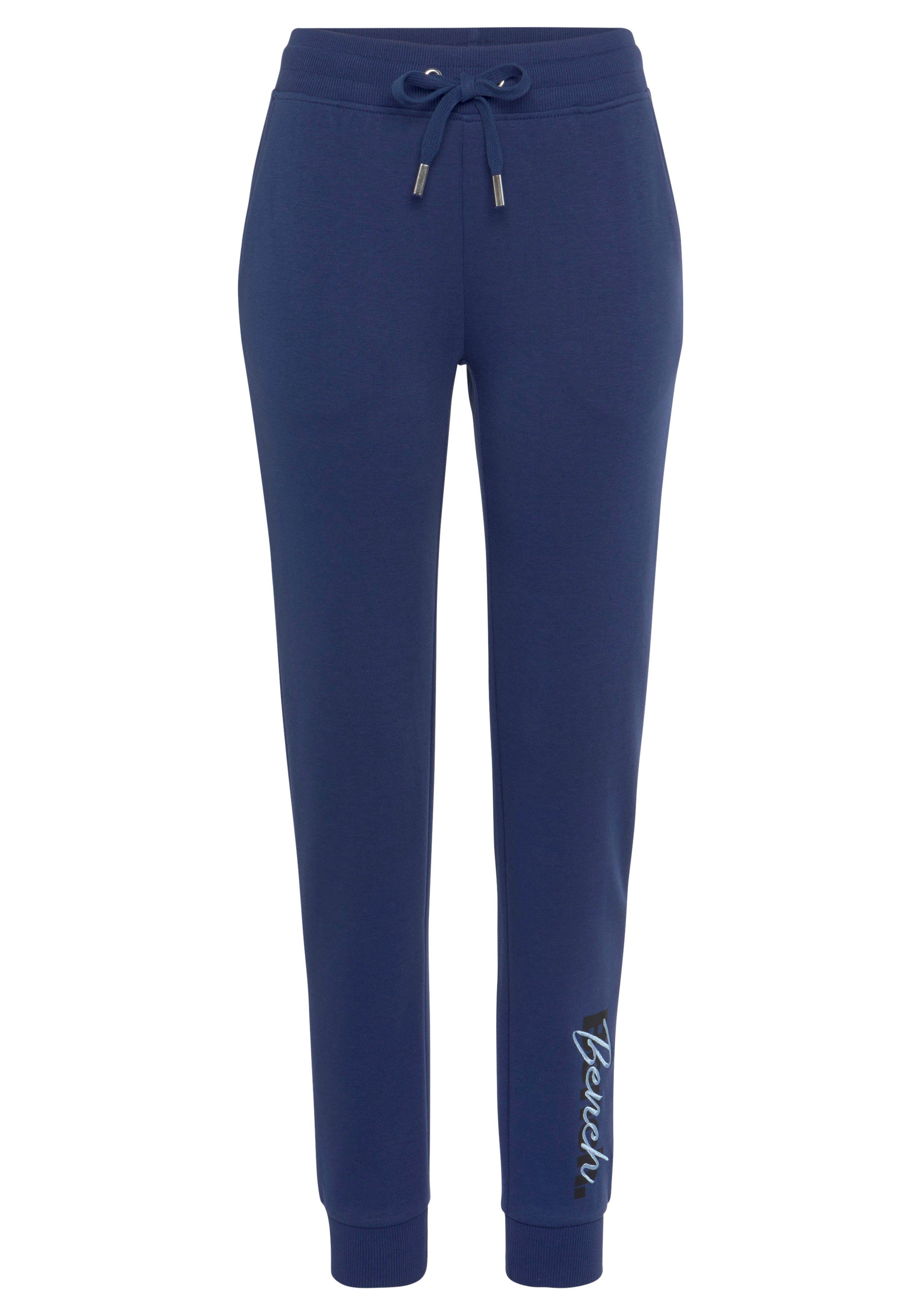 Bench. Loungewear Sweatpants mit Logodruck und Stickerei, Loungewear günstig online kaufen