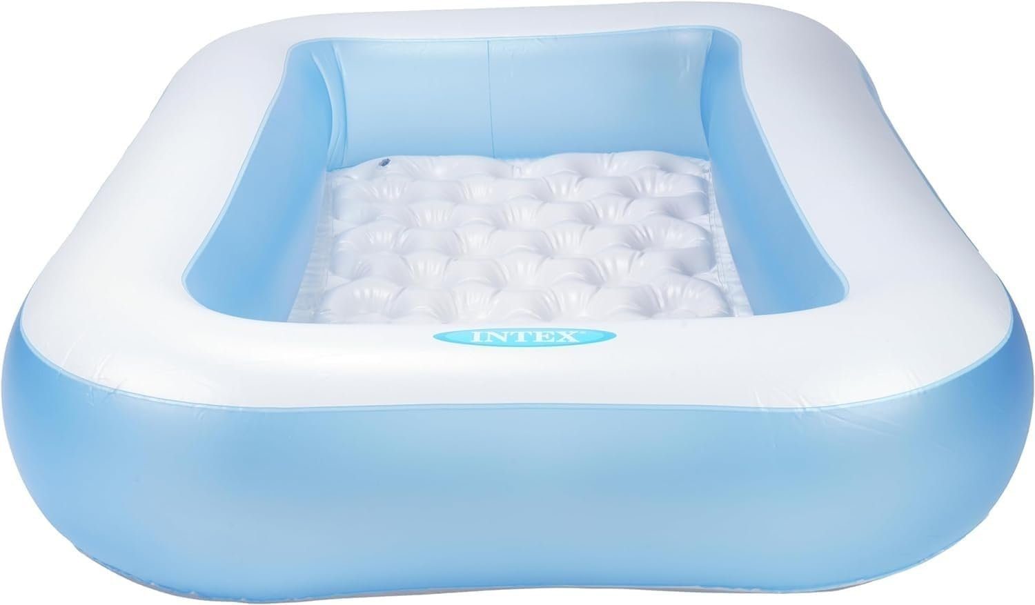 Intex Planschbecken, Rectangular Aufstellpool Planschbecken 166x100x25 cm blau