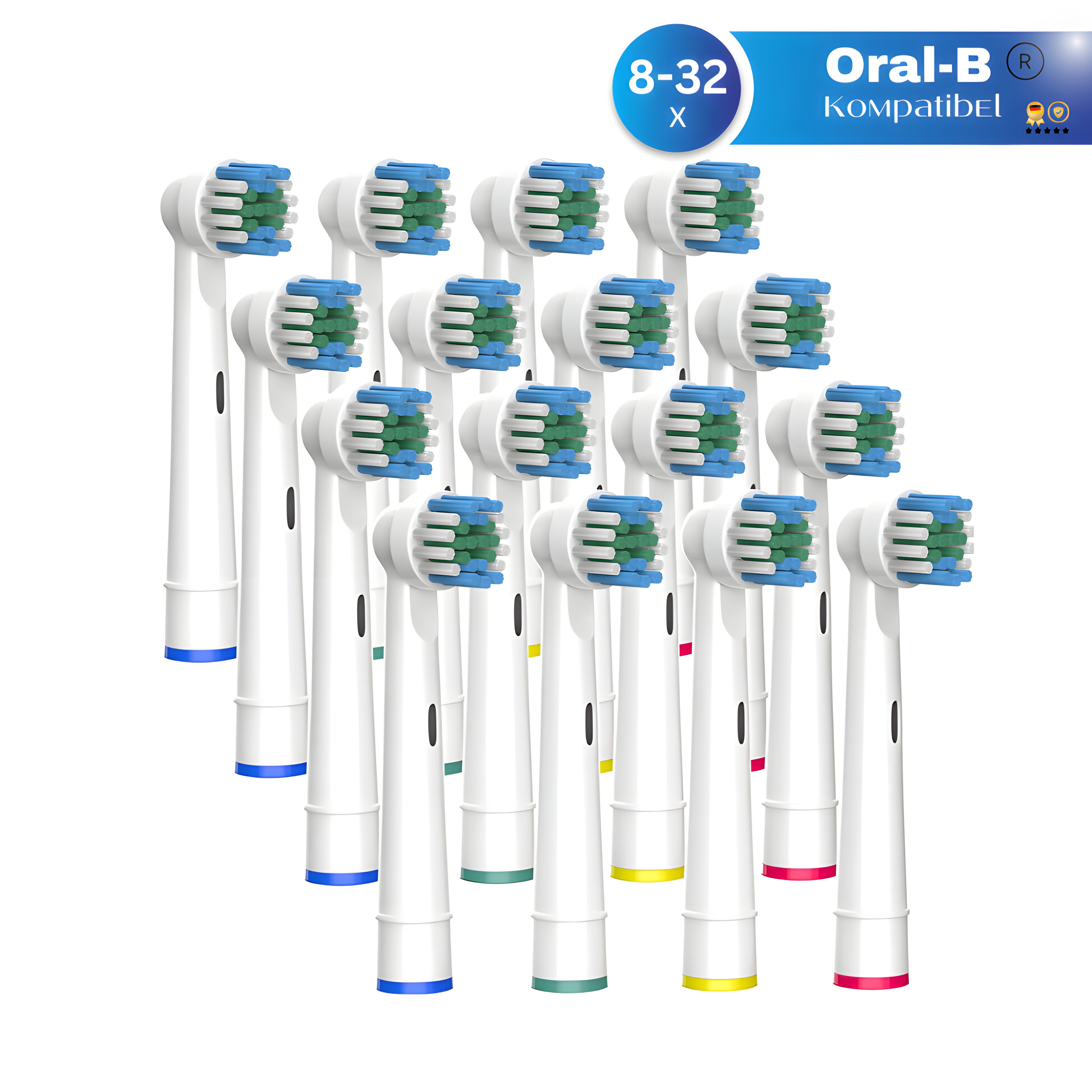 Sibastore Aufsteckbürsten für Oral B Elektrozahnbürsten