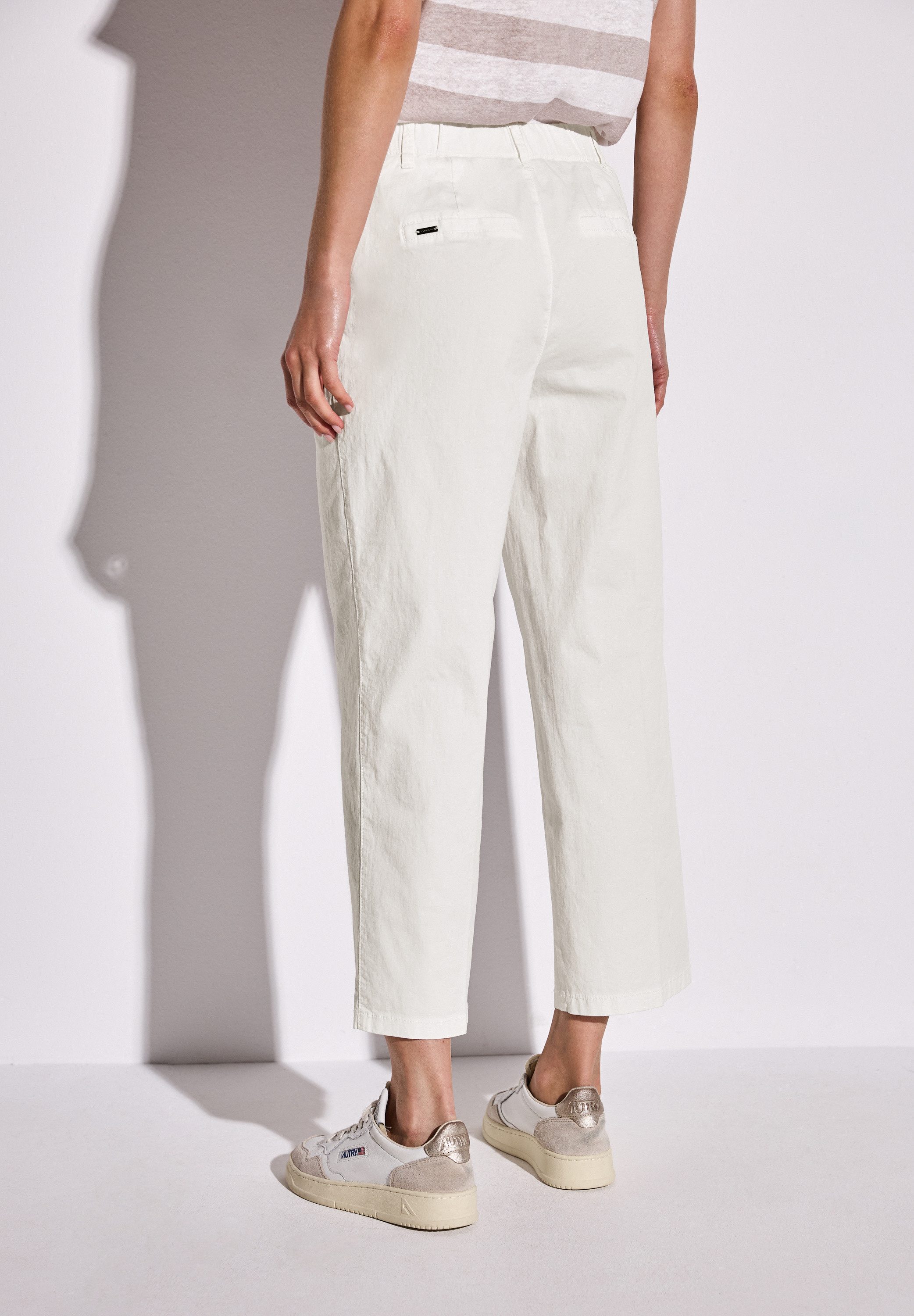 STREET ONE Chinohose mit elastischem Bund günstig online kaufen