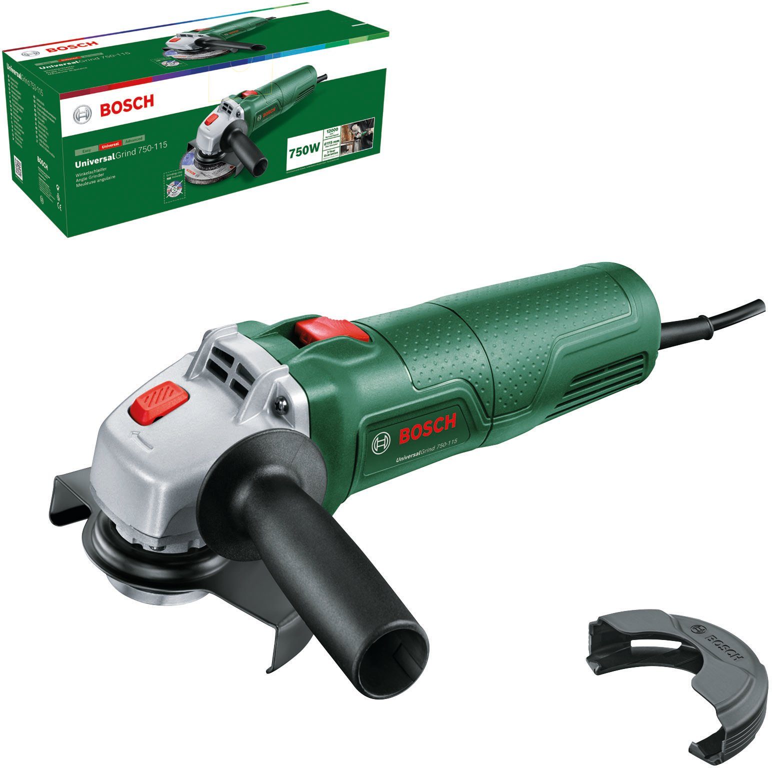 Bosch Home & Garden Winkelschleifer UniversalGrind 750-115