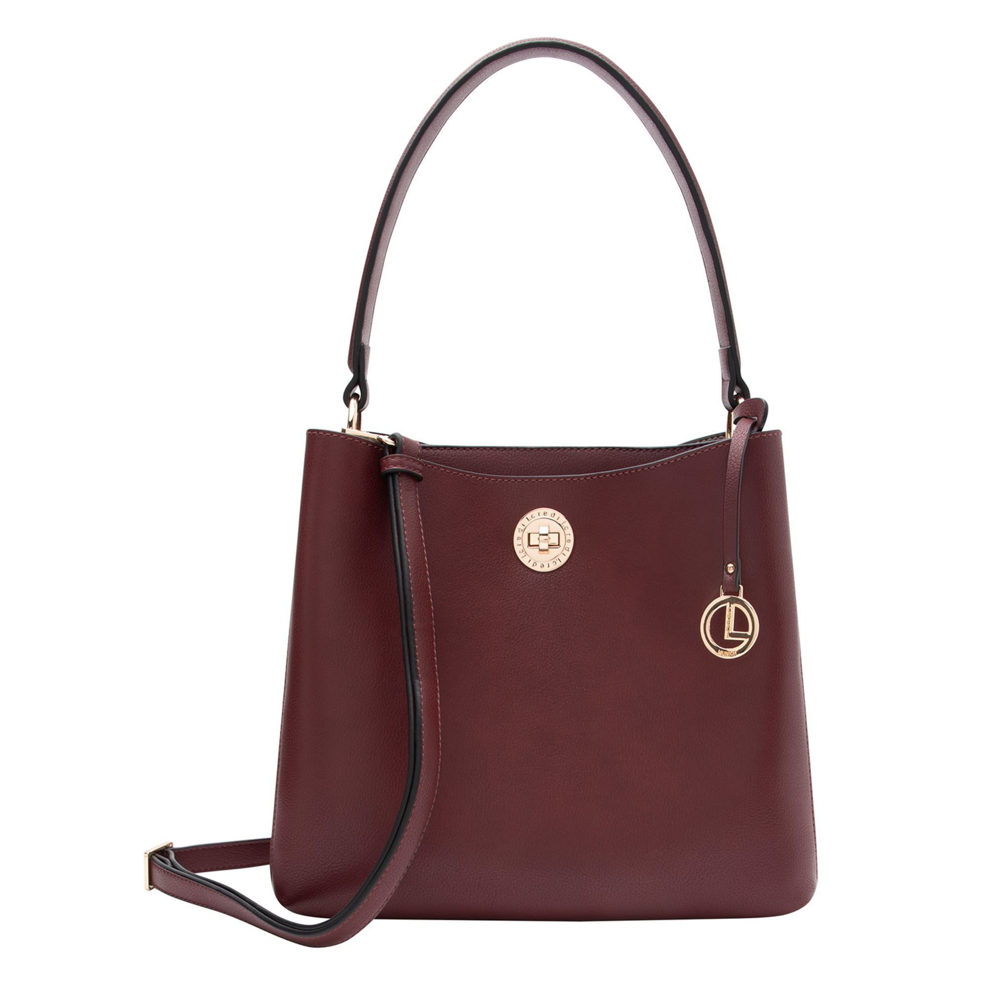 L. CREDI Henkeltasche Filippa, Kunstleder