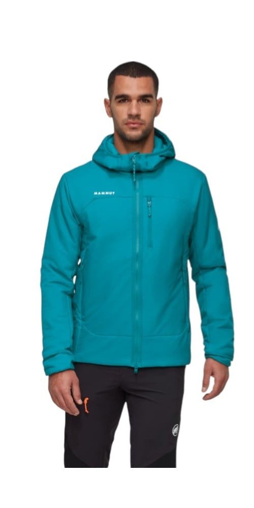 Mammut Funktionsjacke Wander-Isolationsjacke Rime IN Hooded (leicht, optimale Wärmeleistung)