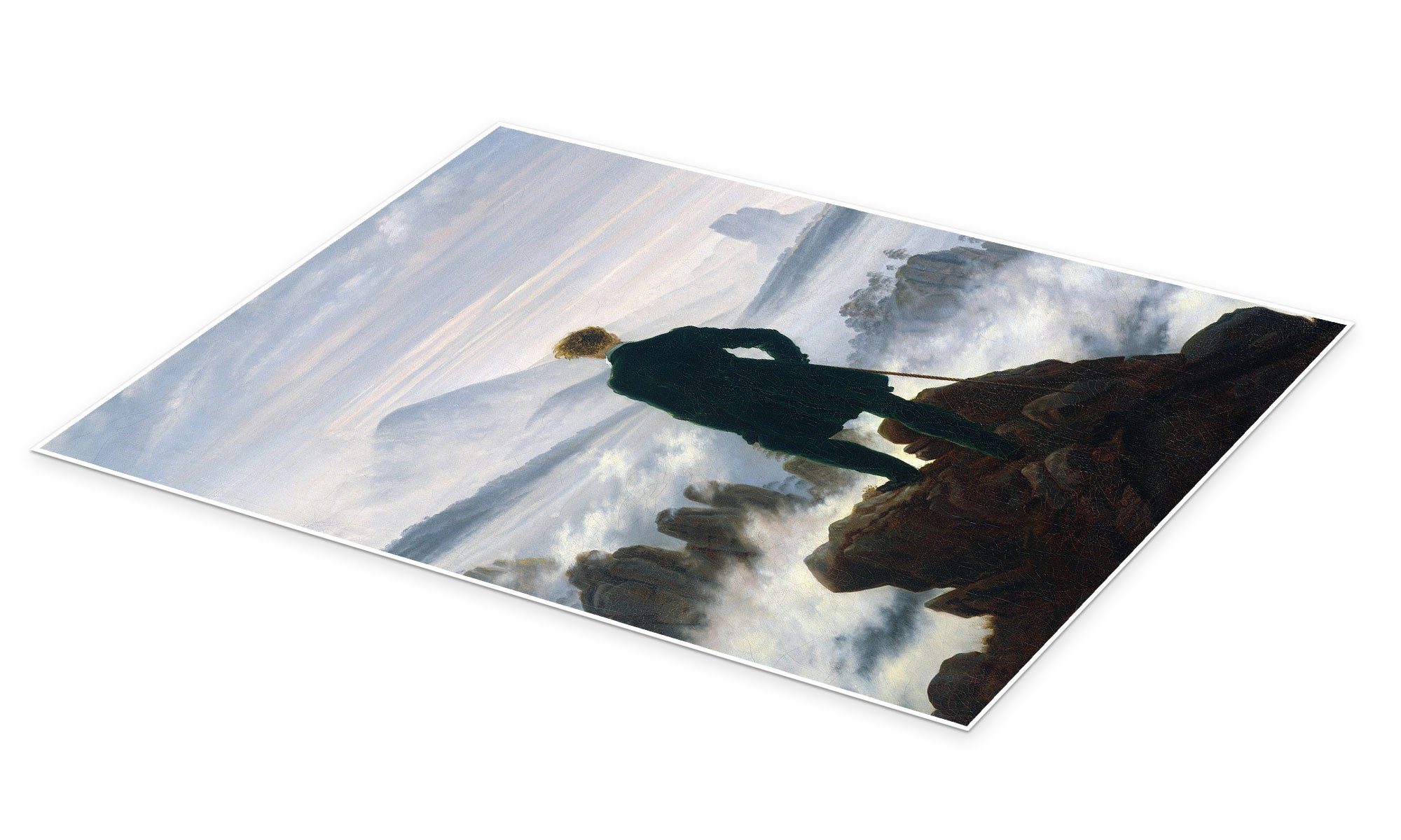 Posterlounge Poster Caspar David Friedrich, Der günstig online kaufen
