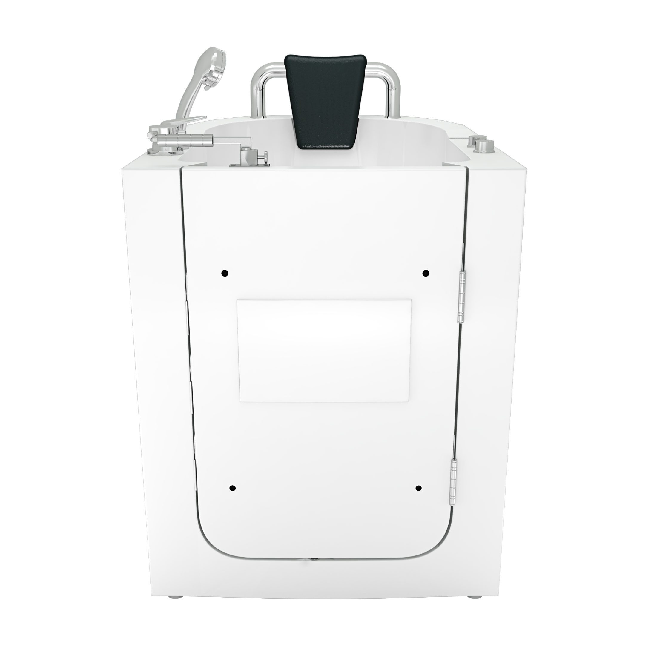 AcquaVapore Whirlpool-Badewanne Senioren Wanne Sitzbadewanne Whirlpool mit Tür Pool S10-WP, (1-tlg), mit Ablaufgarnitur