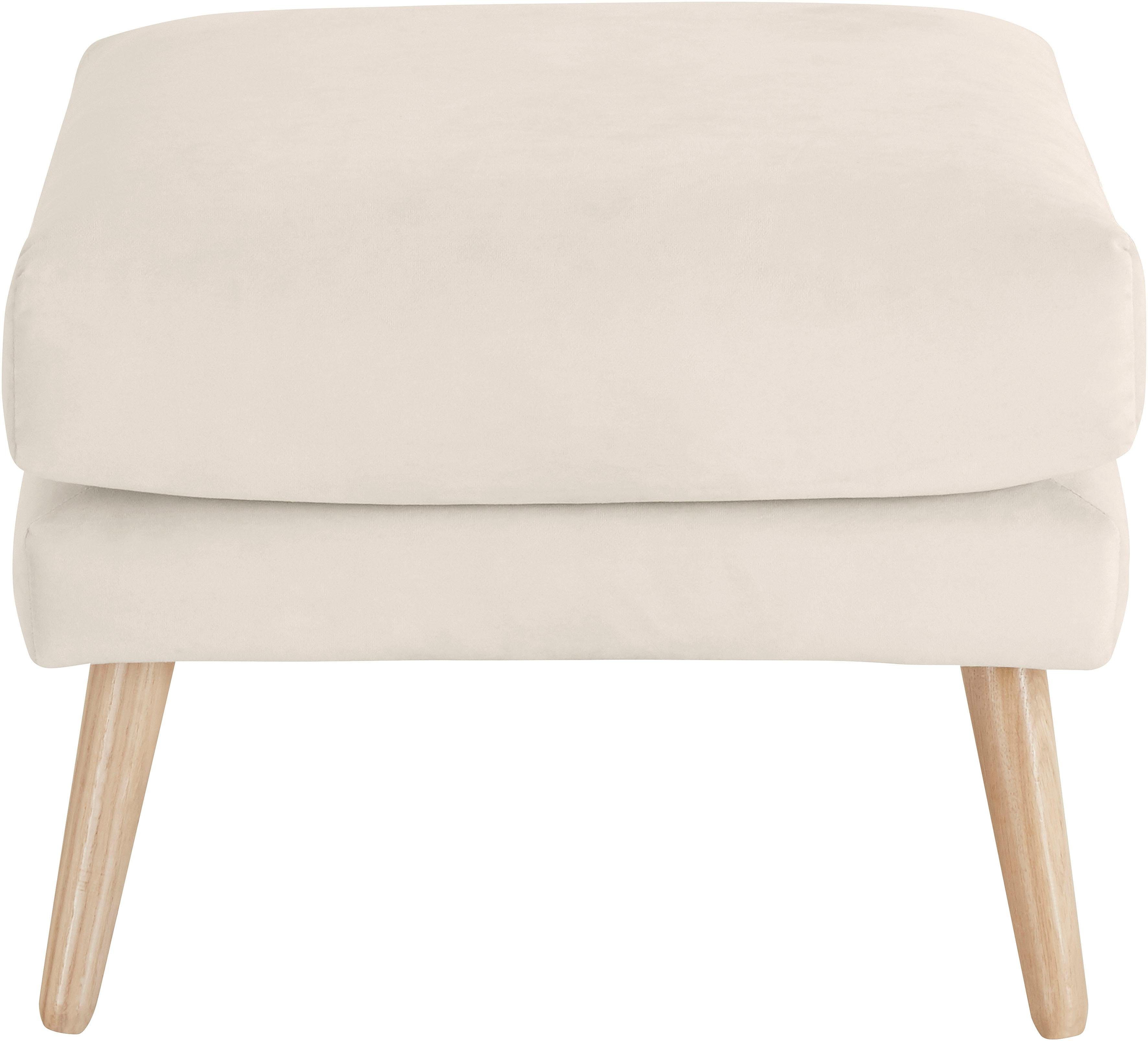 andas Hocker Bille, mit Eiche-Beinen, Design günstig online kaufen