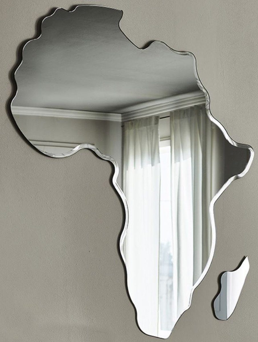 Casa Padrino Wandspiegel Luxus Designer Spiegel 163 x H. 190 cm - Edler Wandspiegel im Afrika Design - Luxus Qualität - Made in Italy