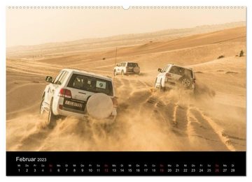 CALVENDO Wandkalender Dubai, Abu Dhabi und UAE 2023 (Premium, hochwertiger DIN A2 Wandkalender 2023, Kunstdruck in Hochglanz)