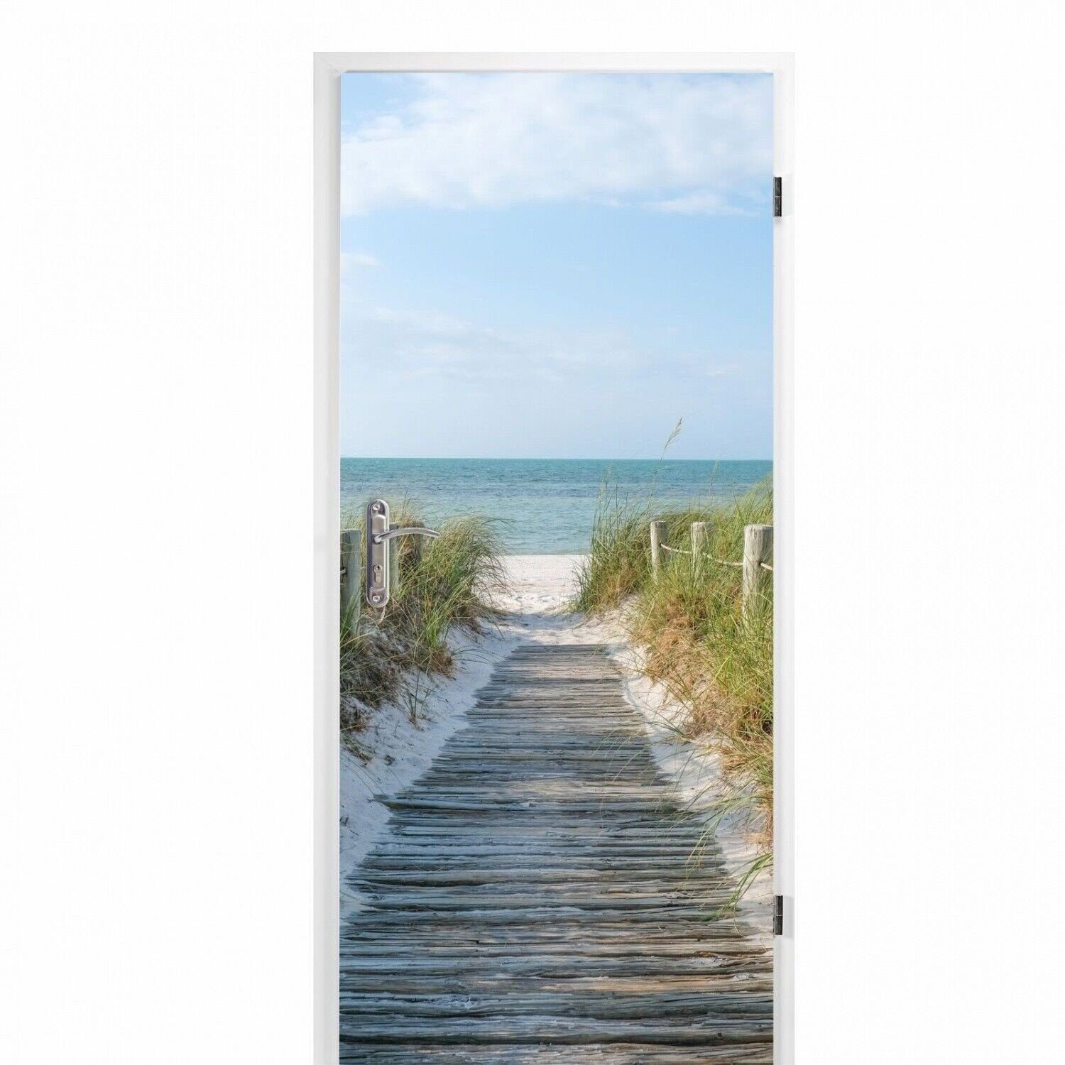 Wandtattoo TB-04 selbstklebendes Türbild – Ostseeweg