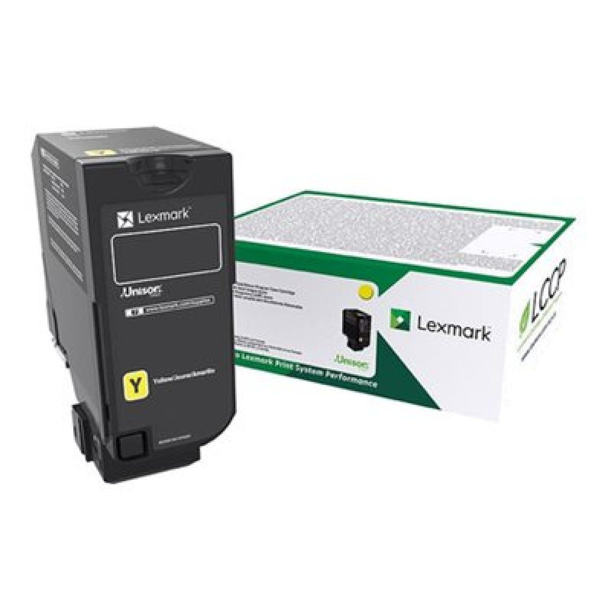 Lexmark Tonerpatrone 74C2SY0 Toner gelb