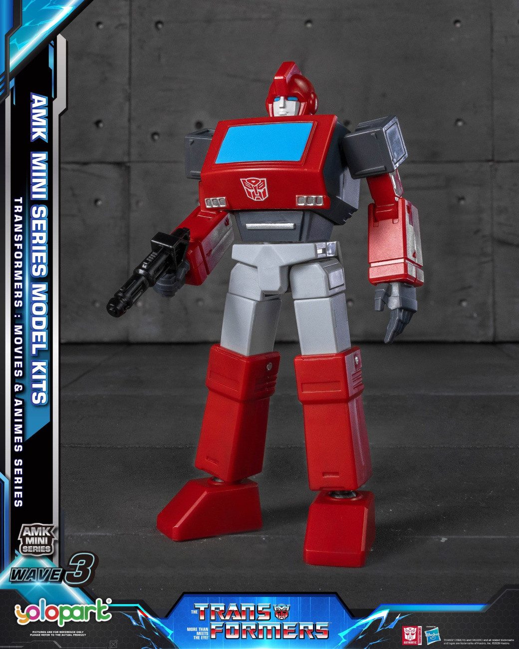 Yolopark Modellbausatz Transformers Generation One AMK Mini Series Plastic Model Kit Wave 3 I