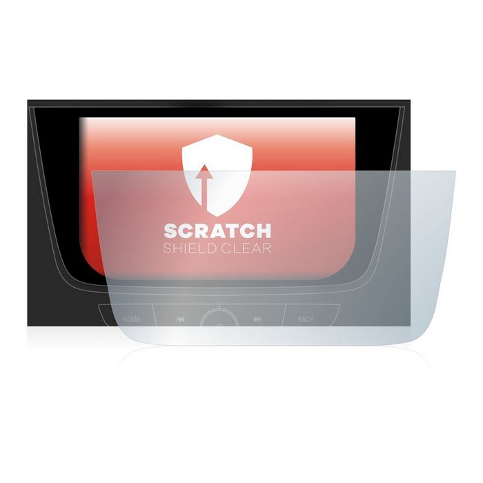 upscreen Schutzfolie für Opel Multimedia Navi Pro 8" 2018 Displayschutzfolie Folie klar Anti-Scratch Anti-Fingerprint