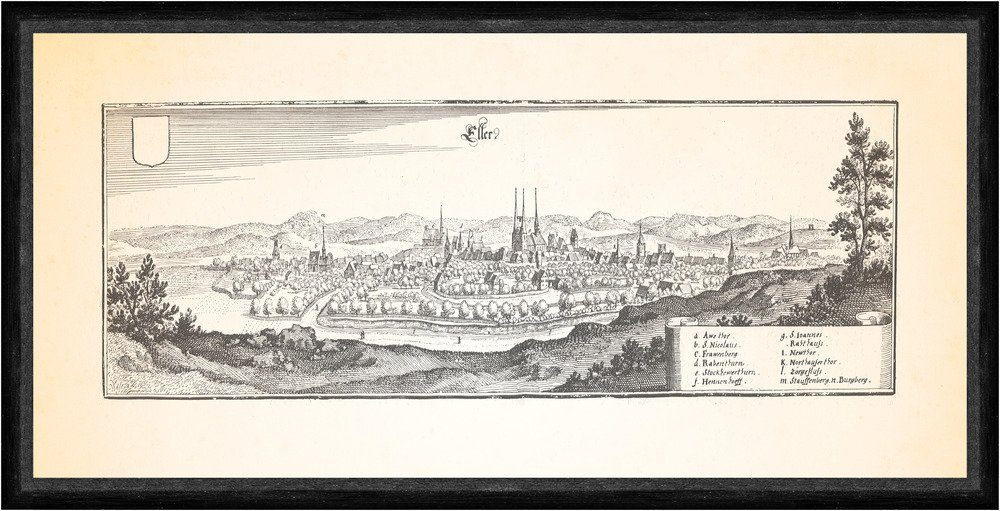 Kunstdruck Eller Ellrich Südharz Köhlersiedlung Rothesütte St. Faks_Merian 0174
