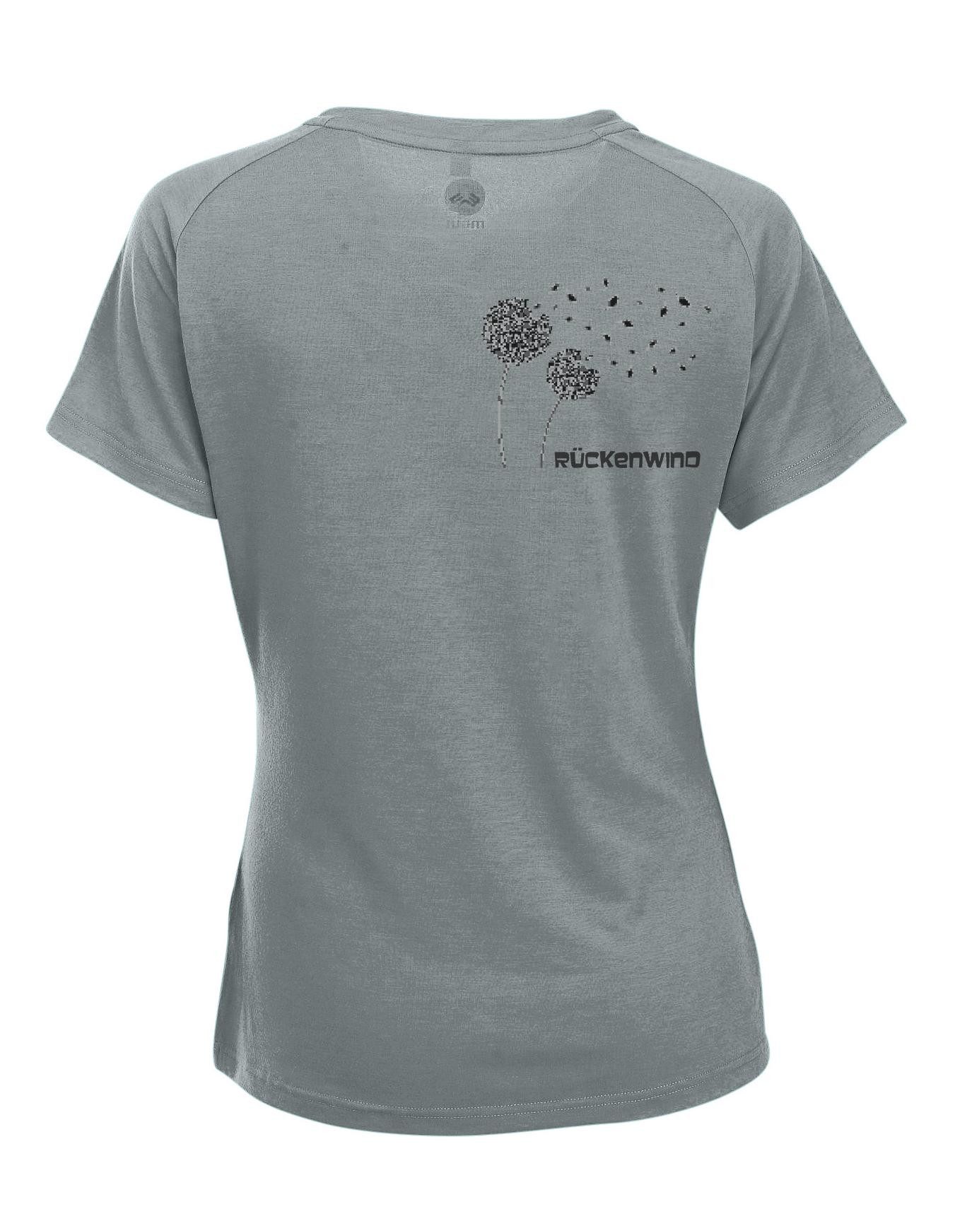 Maul T-Shirt Eifelsteig 2 Damen Shirt light grey