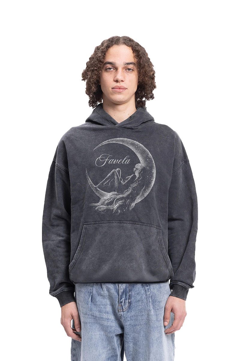 Favela Kapuzenpullover Moon Girl