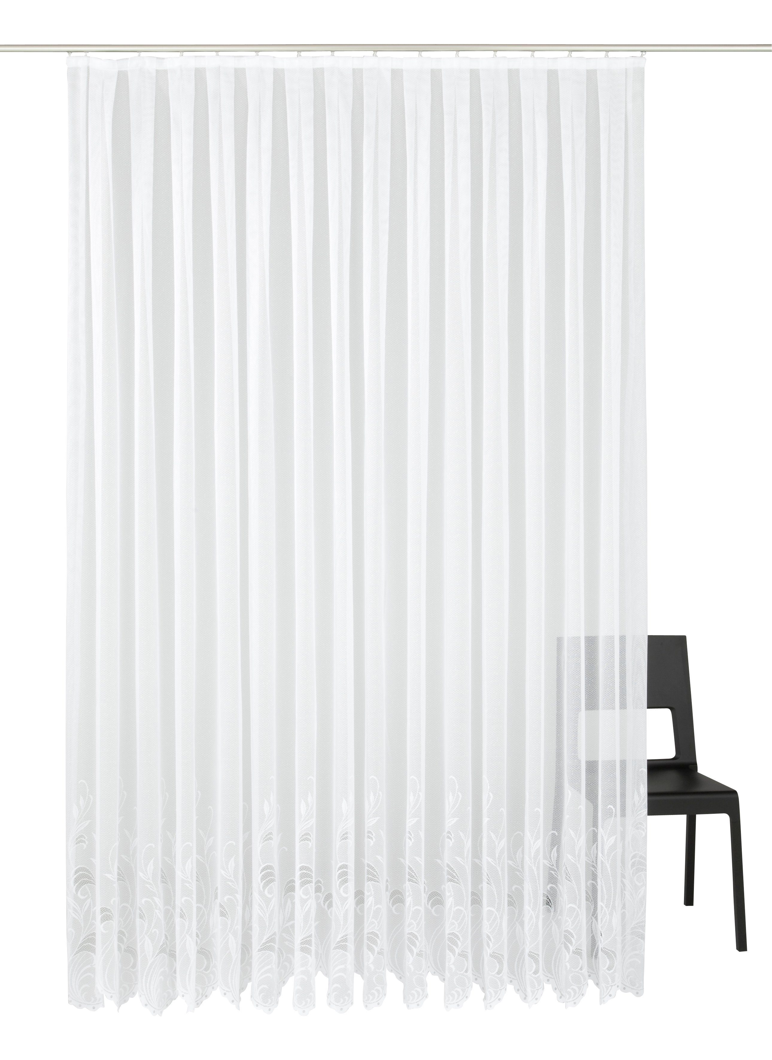 Weckbrodt Gardine Jacqu, Kräuselband (1 St), günstig online kaufen