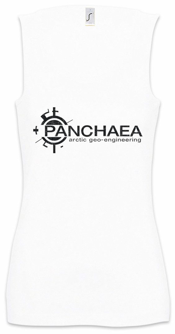 Tanktop Panchaea Ärmelloses Damen T-Shirt Firma Firmenlogo Insignia Sign