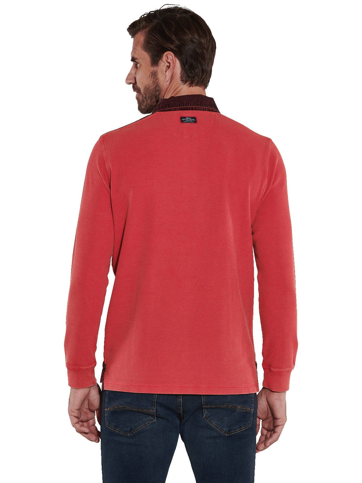 Engbers Langarm-Poloshirt Langarm-Shirt mit Polo-Kragen günstig online kaufen