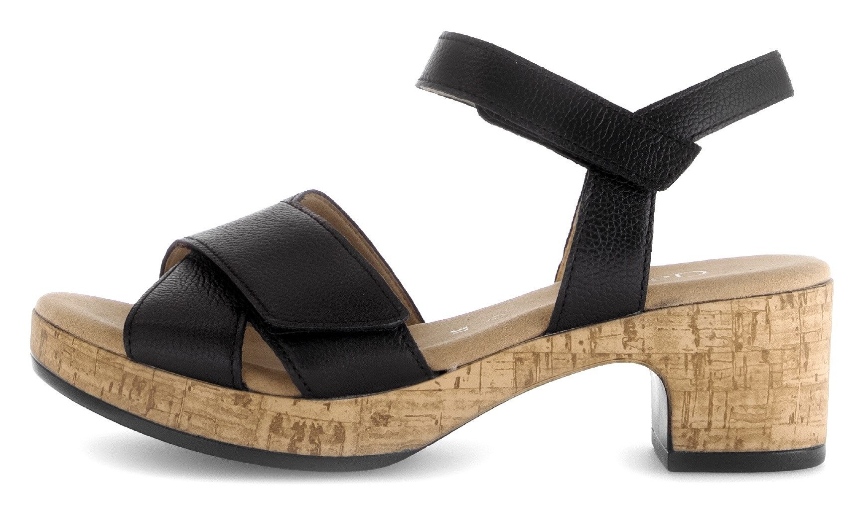 Gabor KRETA Sandalette, Blockabsatz, Sommerschuh, Sandale in Bequemweite G (weit)