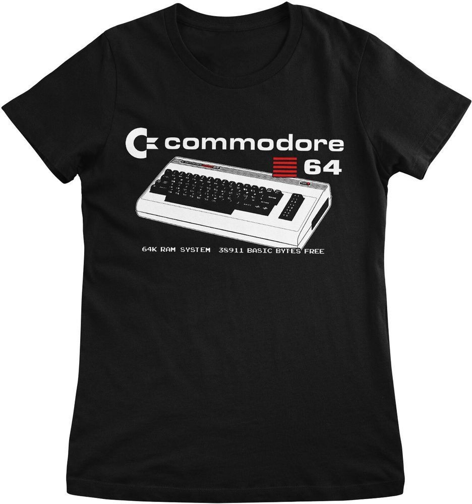 Nintendo T-Shirt Commodore 64K Ram Girly Tee