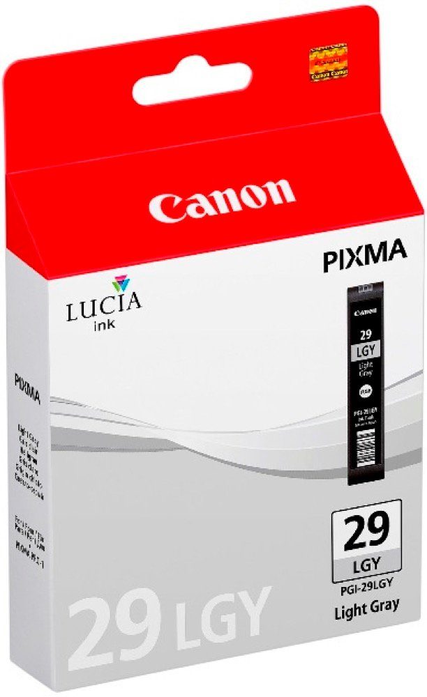 Canon Canon Druckerpatrone Tinte PGI-29 LGY light grey, hellgrau Tintenpatrone
