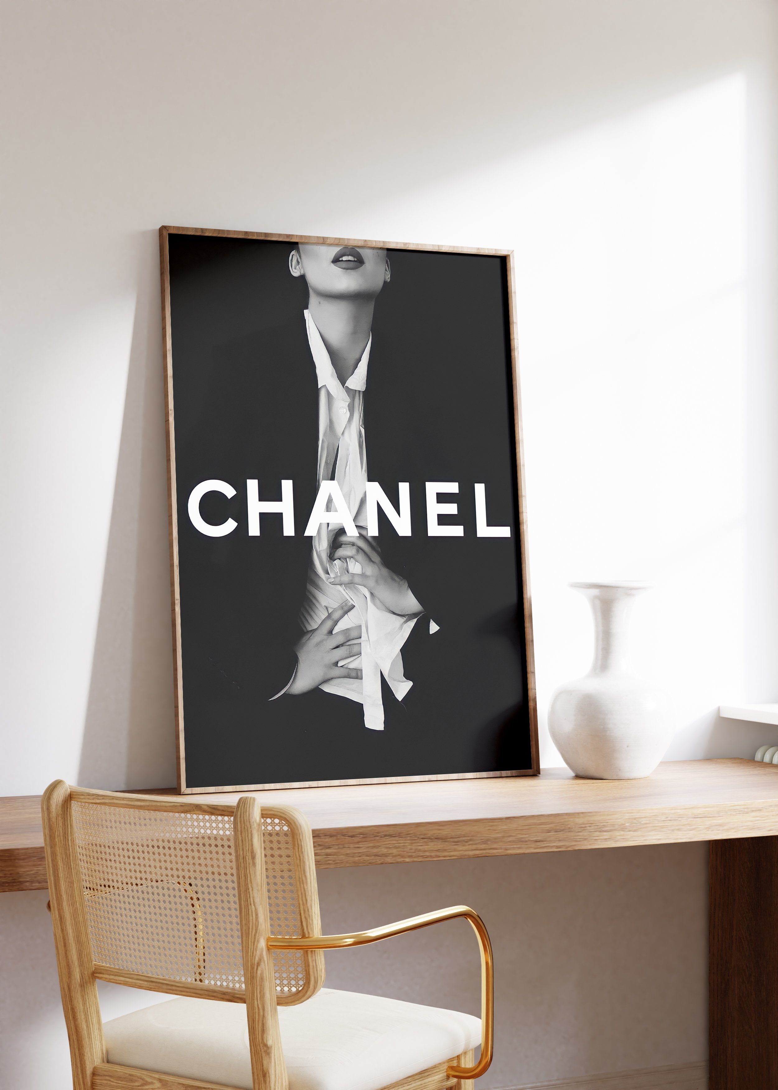 JUSTGOODMOOD Poster Premium ® Chanel Poster · ohne Rahmen, Poster in verschiedenen Größen verfügbar – Bild 5 von 5