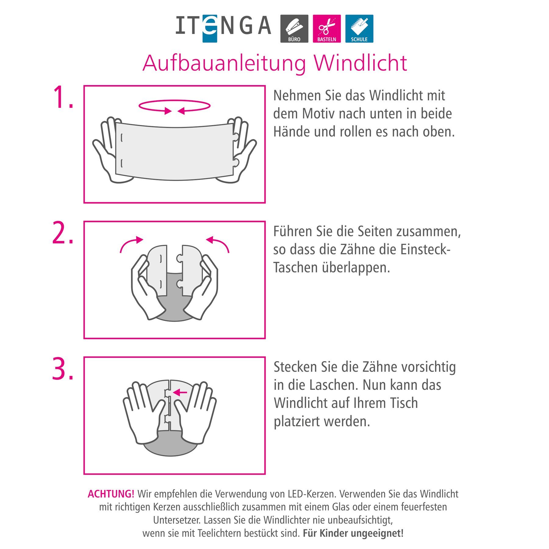 itenga Windlicht itenga 6x Windlicht klein Fisch blau Kommunion Konfirmatio günstig online kaufen