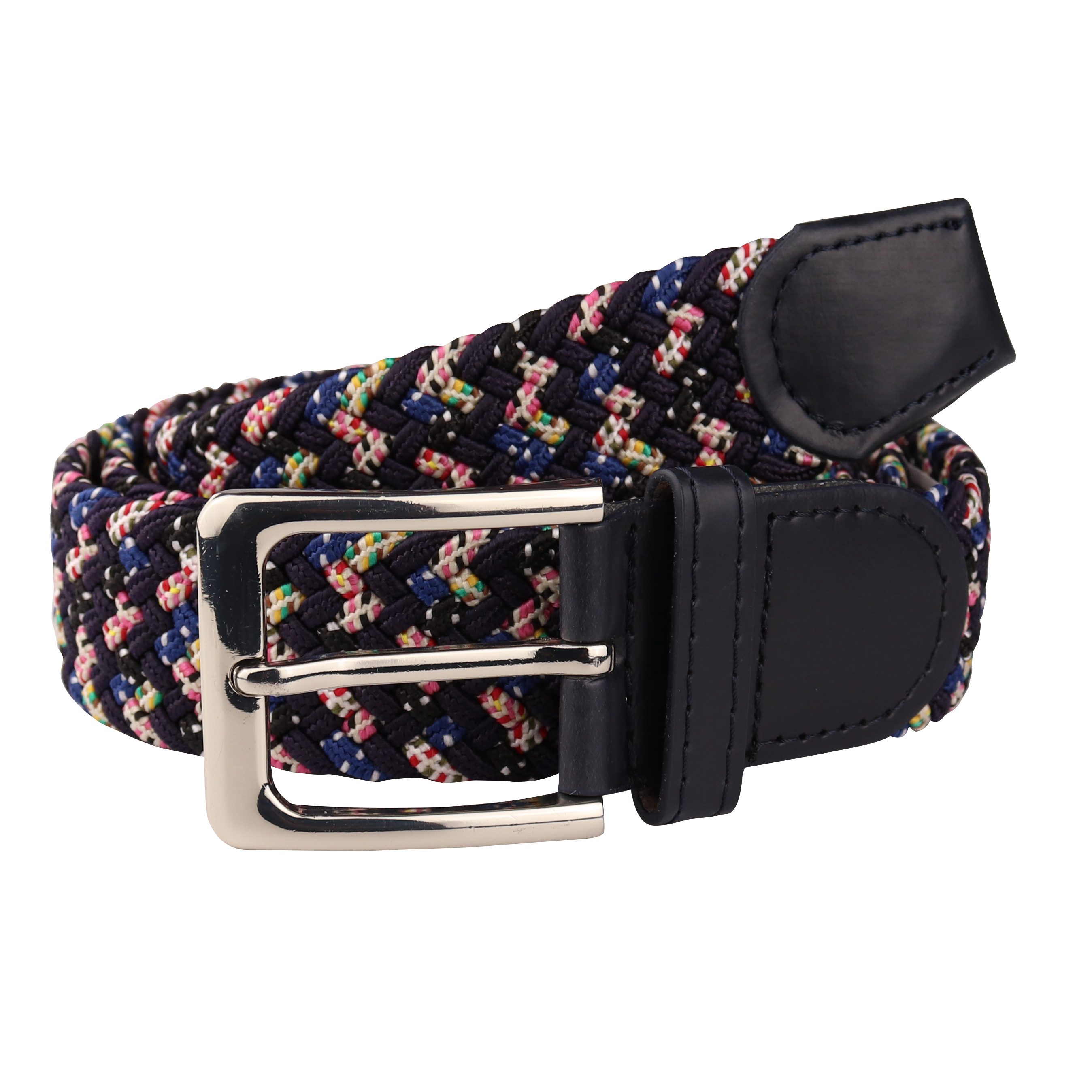 MIRROSI Flechtgürtel Elastischer Stoffgürtel Flechtgürtel für Damen und Herren (3,5CM Breit, Atemungsaktiv, Super Weich) Geflochtener Stretchgürtel Dehnbarer Gürtel UNISEX