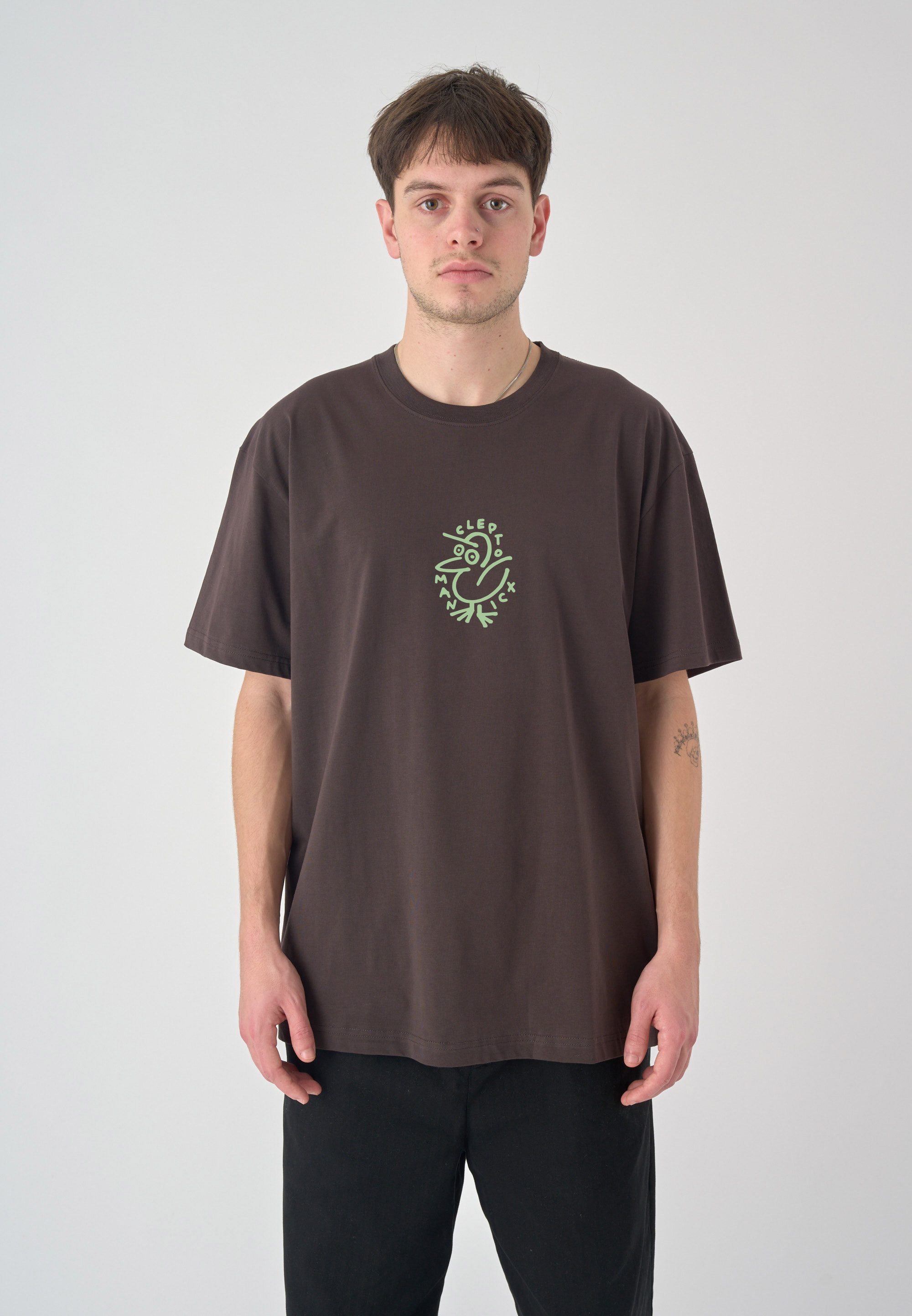 Cleptomanicx T-Shirt Sketch Type mit tollem Frontprint