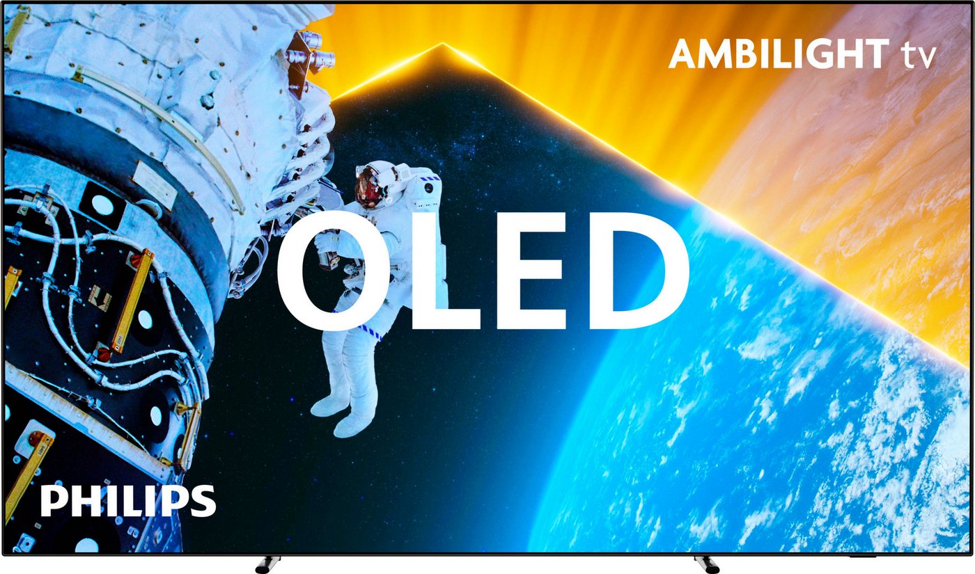 Philips 77OLED809/12 OLED-Fernseher (194 cm/77 Zoll, 4K Ultra HD, Google TV, Smart-TV) schwarz ! RABATT: 11.34% Philips 77OLED809/12 OLED-Fernseher (194 cm/77 Zoll, 4K Ultra HD, Google TV, Smart-TV) schwarz ! RABATT: 11.34%