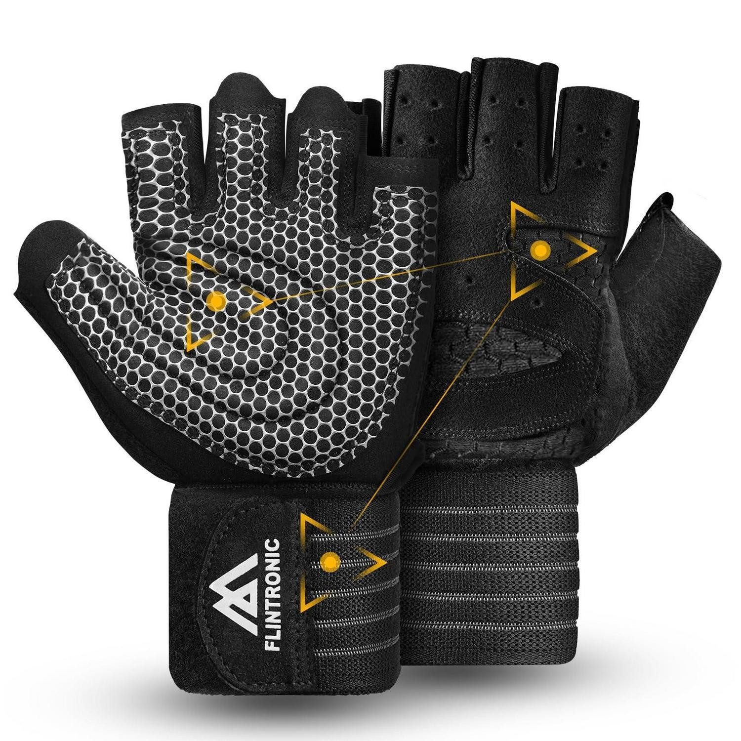 LuxusKollektion Trainingshandschuhe Fitness Handschuhe mit Handgelenkstütze (1-St)